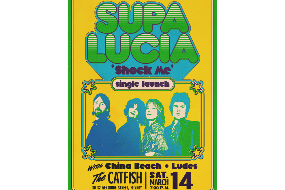 SUPA LUCIA 'Shock Me' SINGLE LAUNCH + CHINA BEACH + LUDES