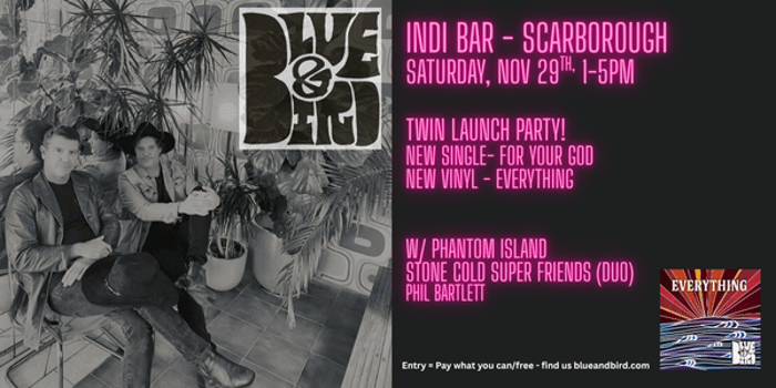 Blue and Bird Twin Launch Party!