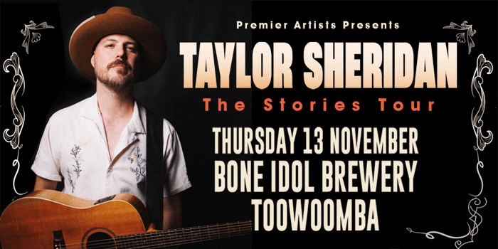 Taylor Sheridan - The Stories Tour - Thursday 13 November