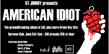 St Jimmy presents AMERICAN IDIOT