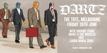 DARTZ / Marci & the Missiles / UNIT / Laura Norda (duo)