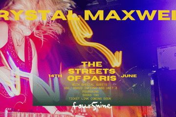 Crystal Maxwell 'The Streets of Paris' Single launch