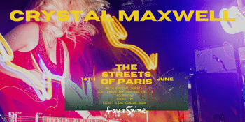 Crystal Maxwell 'The Streets of Paris' Single launch