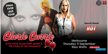 Cherie Currie - The Voice Of The Runaways - Farewell Australian Tour (USA)