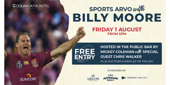 Sports Arvo with Billy Moore