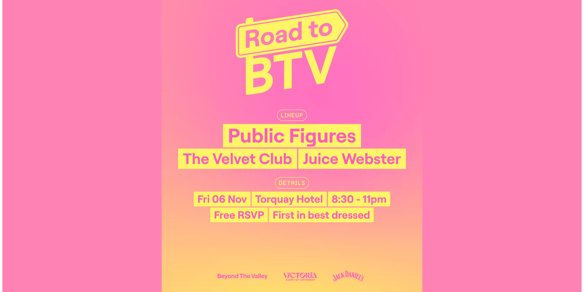 Road to Beyond The Valley - FREE EVENT