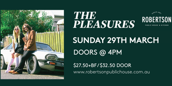 The Pleasures LIVE