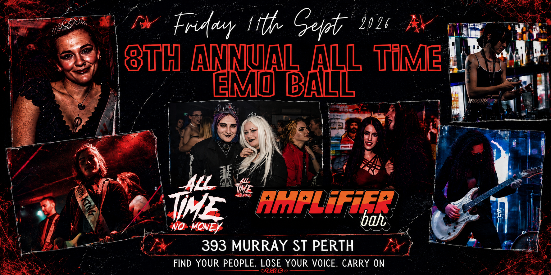 The 8th Annual Emo Ball : Celebrating 20 Years of The Black Parade