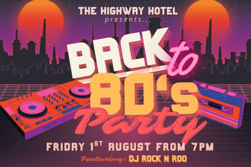 Back To The 80's Party