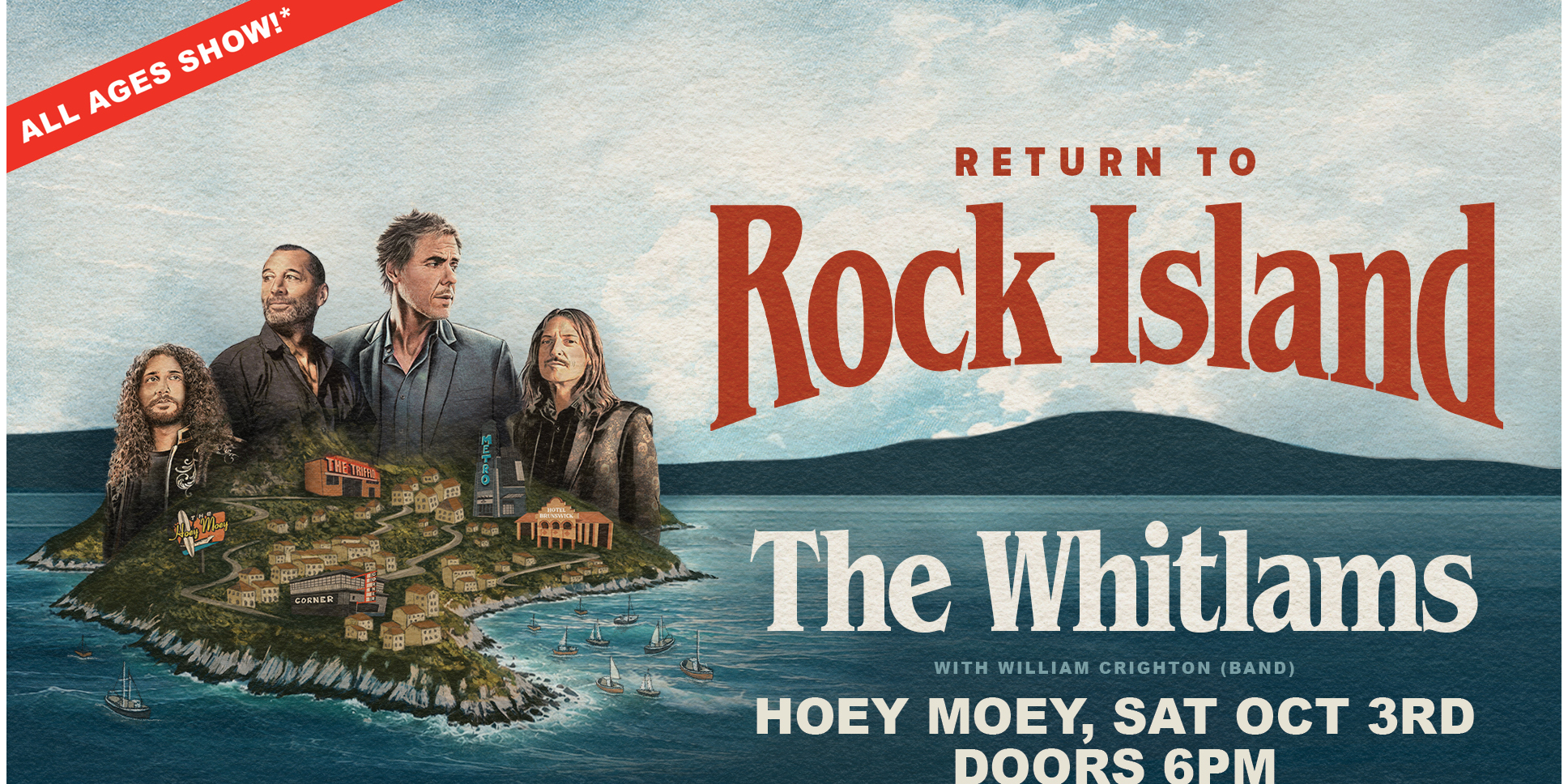 THE WHITLAMS - Return to Rock Island