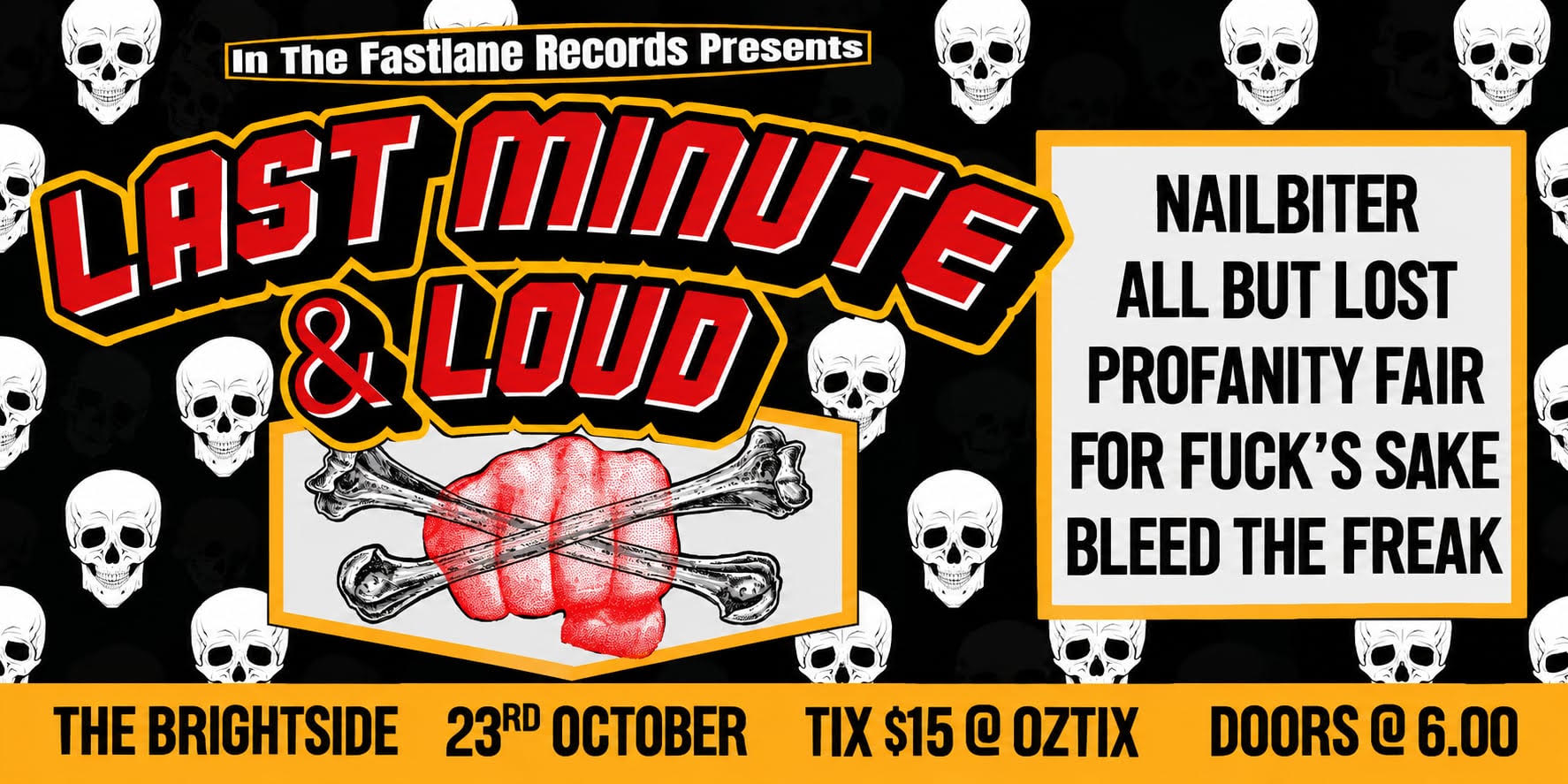 Last Minute and Loud