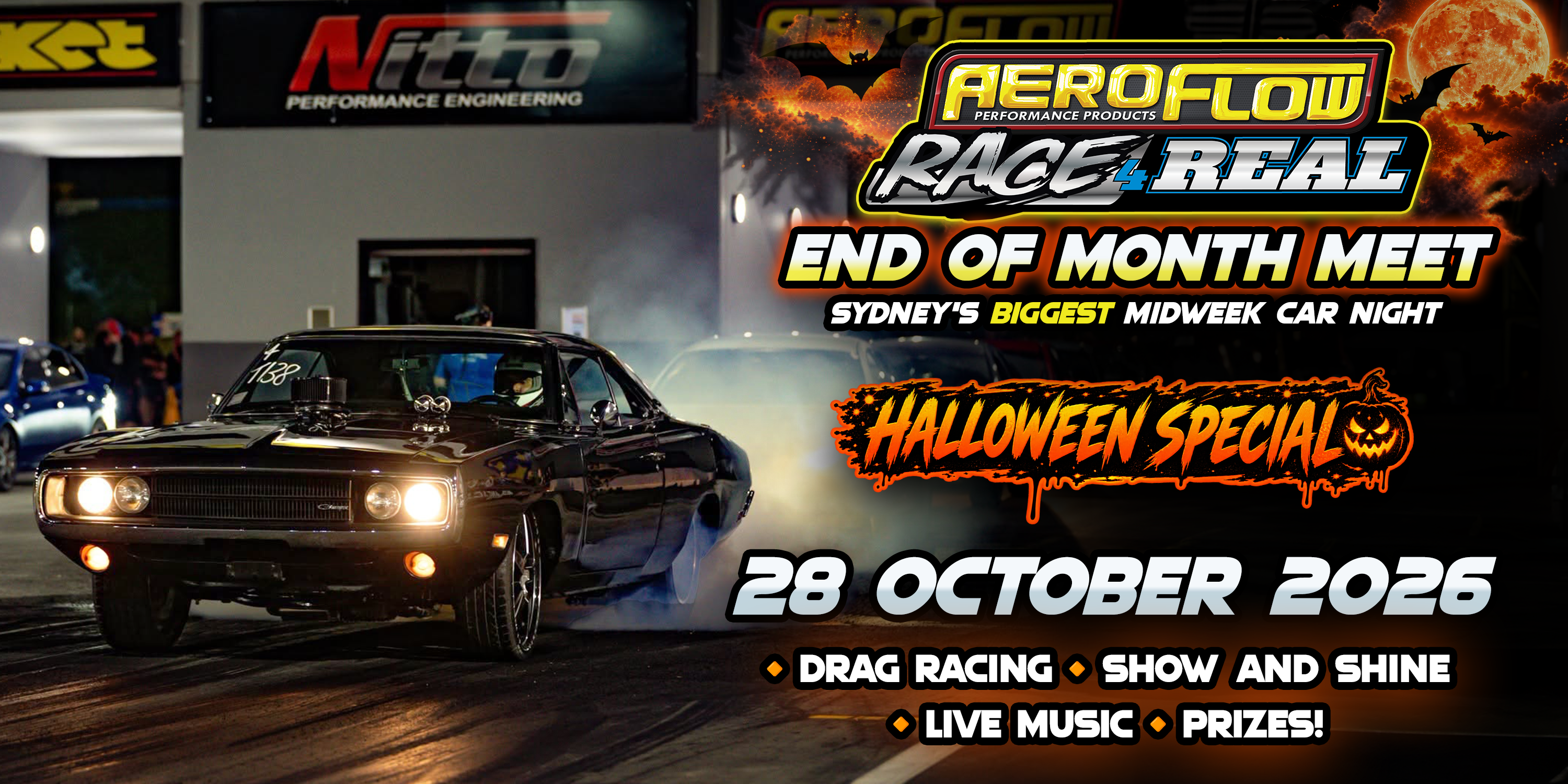 Aeroflow Race 4 Real - End of Month Meet: HALLOWEEN SPECIAL Tickets at ...