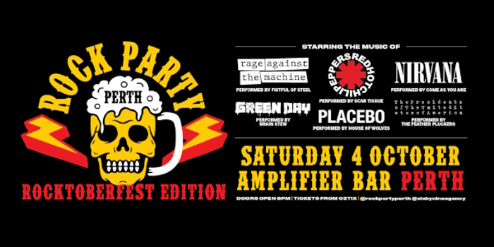 ROCK PARTY PERTH | ROCKTOBERFEST EDITION | AMPLIFIER BAR