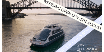 Clearview Glass Boat Wedding Open Day