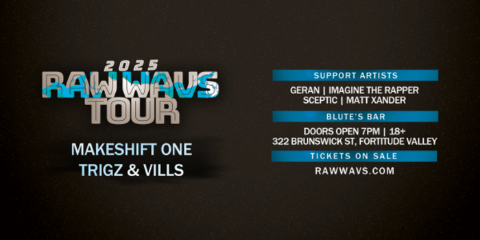 2025 RAW WAVS TOUR: BRISBANE @ BLUTE'S
