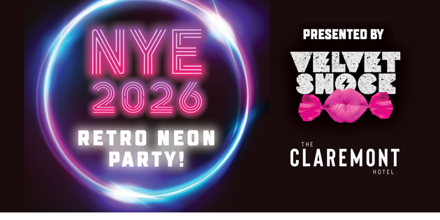 Coming up in Perth: Velvet Shock - Retro Neon Party! NYE 2026