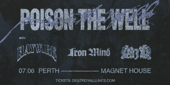 Poison The Well Australian Tour 2026