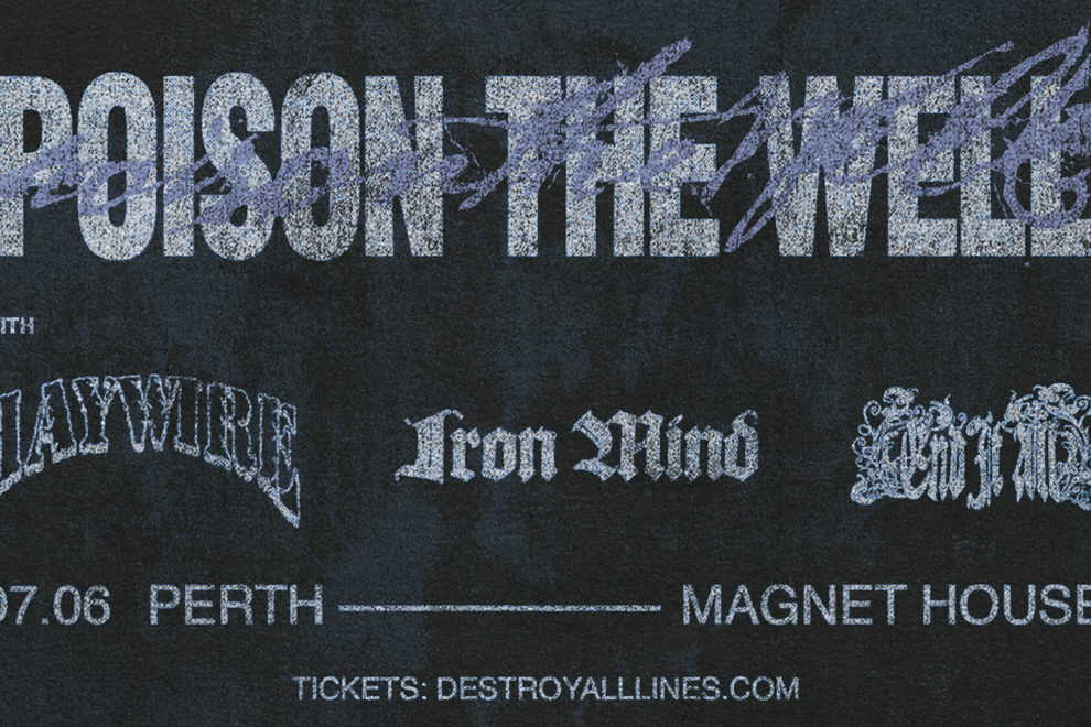 Poison The Well Australian Tour 2026