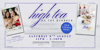 High Tea On The Harbour | New Season, New Menu | Newcastle Harbour Cruise