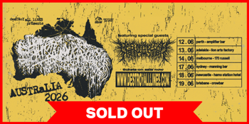 Sanguisugabogg Australian Tour 2026