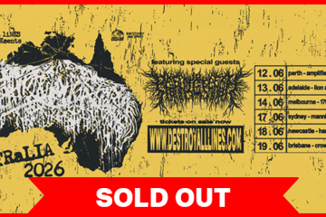 Sanguisugabogg Australian Tour 2026