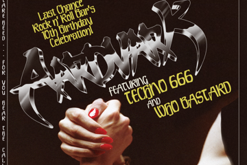 Aardvark at Last Chance Rock 'n Roll Bar - 10 YEAR ANNIVERSARY