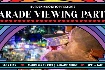 ROOFTOP VIEWING PARTY | MARDI GRAS PARADE NIGHT 2025