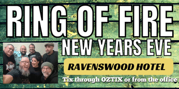 Ring of Fire New Years Eve Party at the Ravo