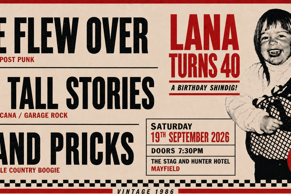 Lana Turns 40 ft Grad Prix, The Tall Stories & One Flew Over