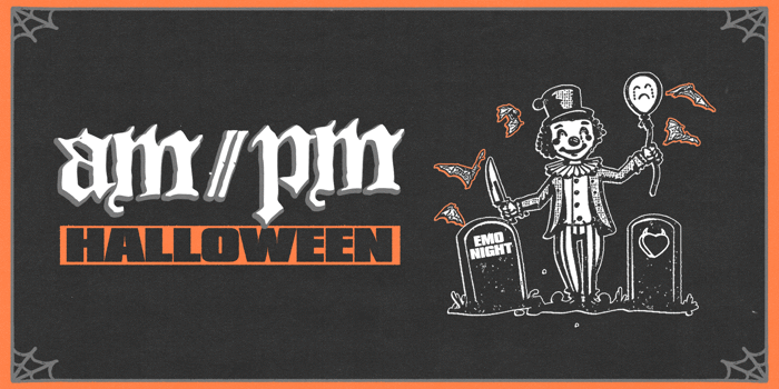 am//pm emo night halloween // brisbane november 1