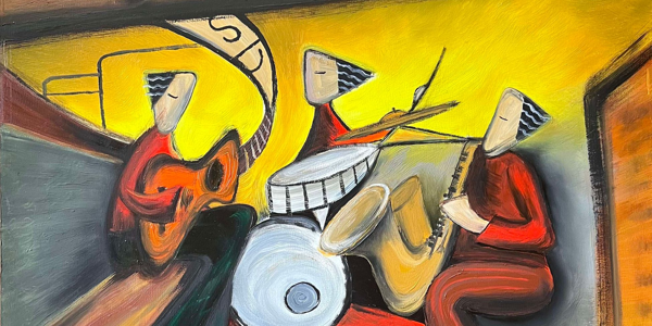 Retratos Ensemble **FREE FRONT BAR GIG** poster