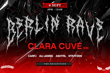 BERLIN RAVE OPEN AIR (Brisbane) ft CLARA CUVE (Germany)