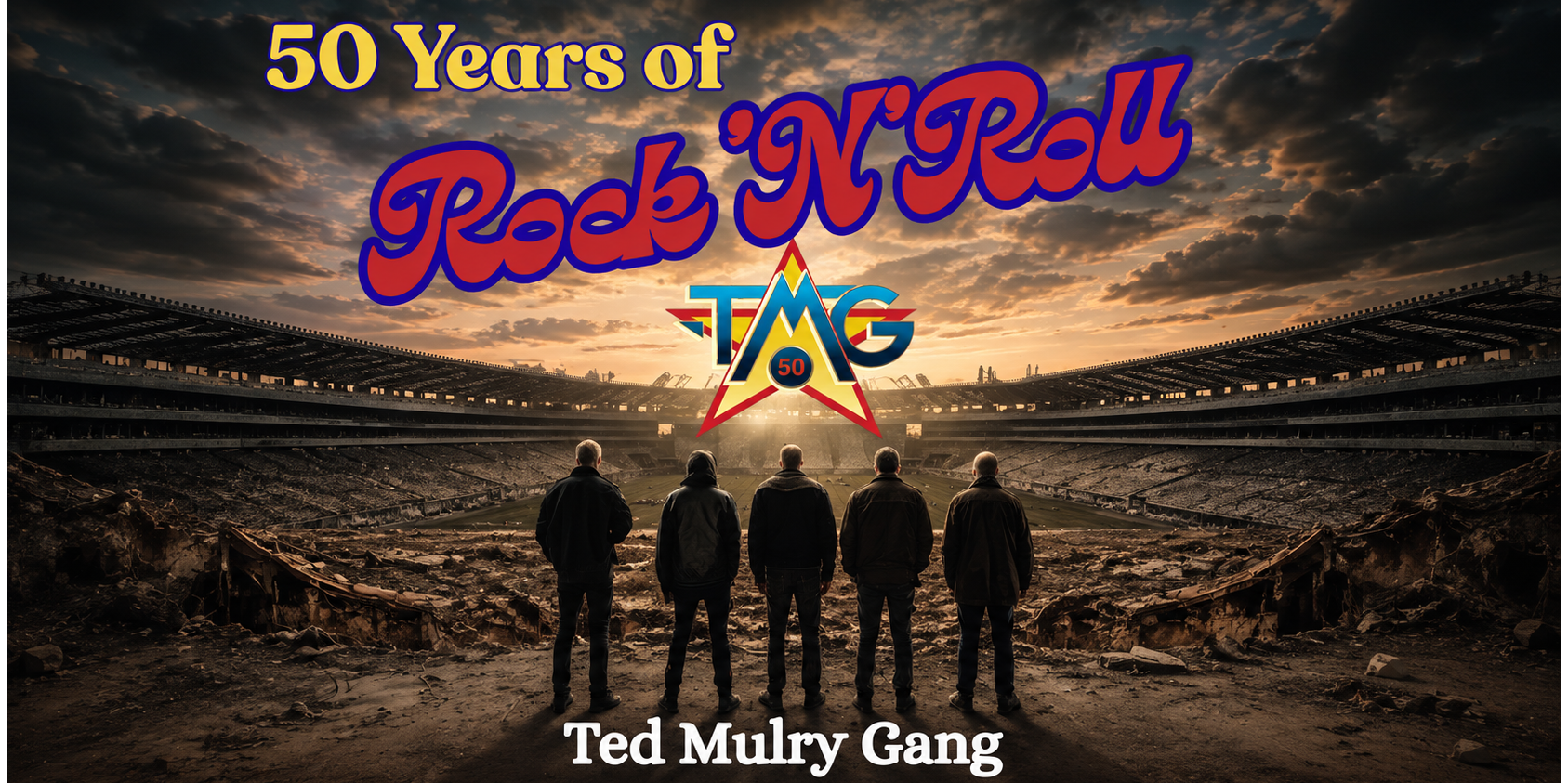 TMG (Ted Mulry Gang) - 50 Years of Rock'n'Roll