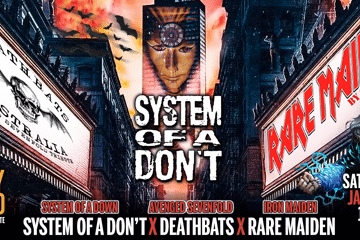 System Of A Dont. Death Bats, Rare Maiden .