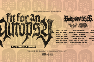Fit For An Autopsy - It Comes For You - Australian Tour 2026