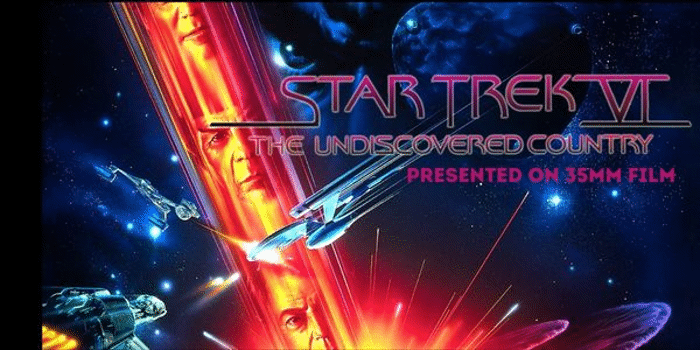 STAR TREK VI UNDISCOVERED COUNTRY (PG) Presented in 35mm