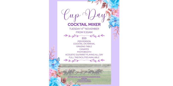 Cup Day Cocktail Mixer