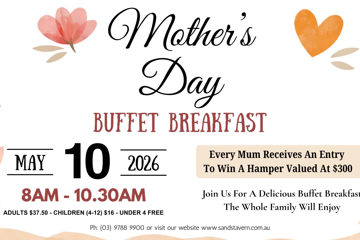 Mother's Day Buffet Breakfast 2026