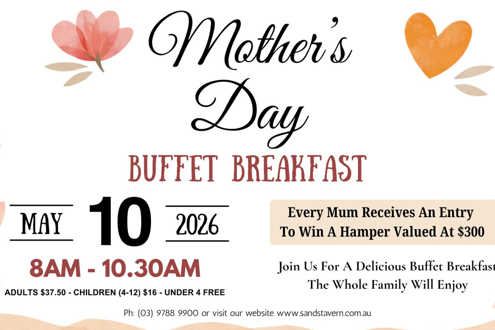 Mother's Day Buffet Breakfast 2026