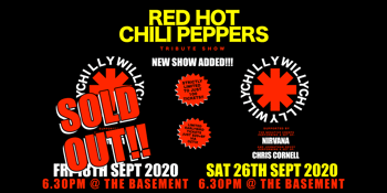 RED HOT CHILI PEPPERS + NIRVANA + CHRIS CORNELL TRIBUTE SHOW