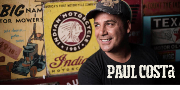 Paul Costa live at Moonshiners Honky Tonk Bar - Concert poster