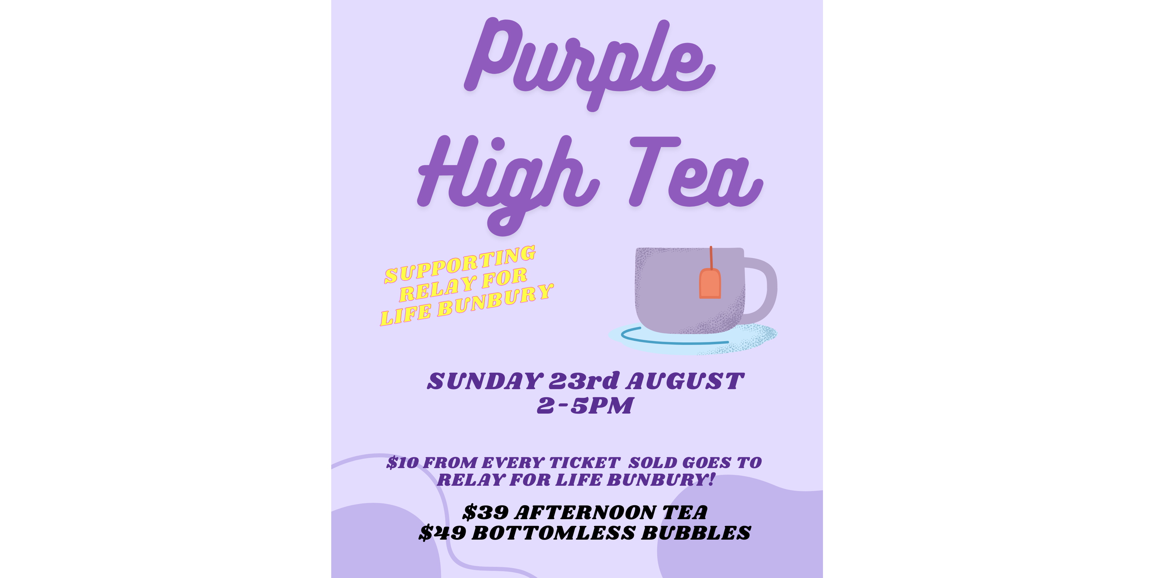 Relay for Life | High Tea