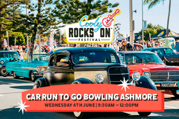 Cooly Rocks On 2025 - Car Run to Go Bowling Ashmore