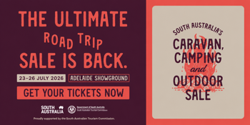 South Australia’s Caravan, Camping & Outdoor Sale