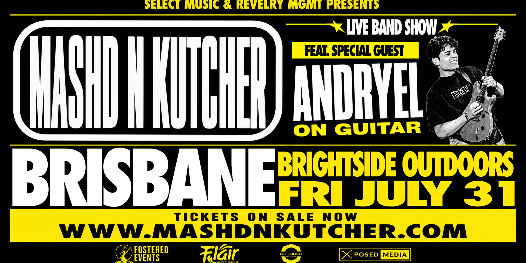CANCELLED - MASHD N KUTCHER Live Band Show Ft. Special Guest ANDRYEL