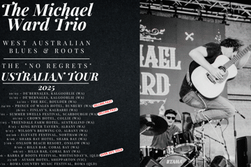 Michael Ward Trio - Australian Tour, The King River Tavern - Saturday 8th March