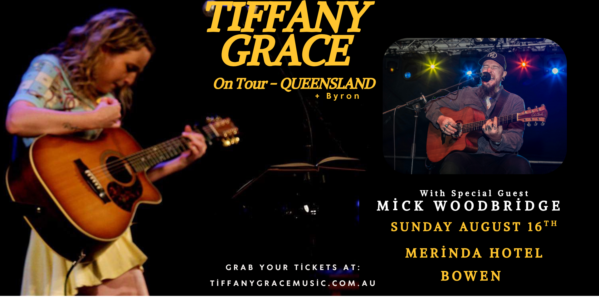 Tiffany Grace - Ripples in Time Tour 2026