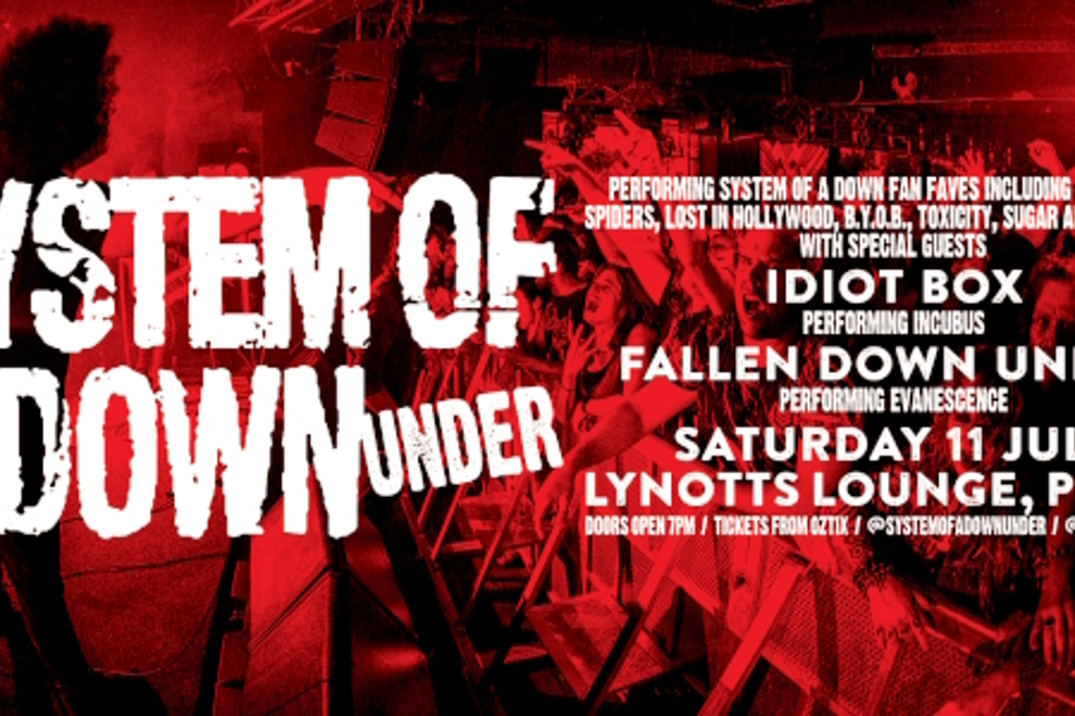 SYSTEM OF A DOWN UNDER | SOAD TRIBUTE | PERTH