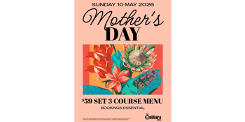 Mother's Day - 3 Course Set Lunch