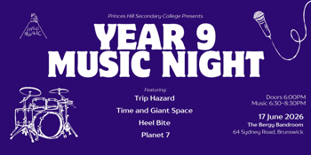 Princes Hill Year 9 Music Night